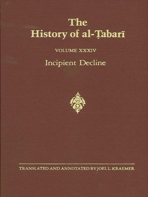 cover image of The History of al-Tabari Volume 34